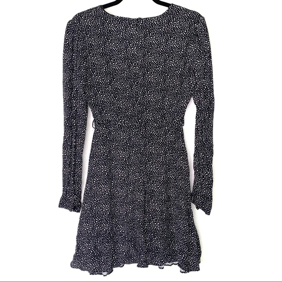 ASOS Glamorous star dot long sleeve mini dress 10 - Picture 8 of 8